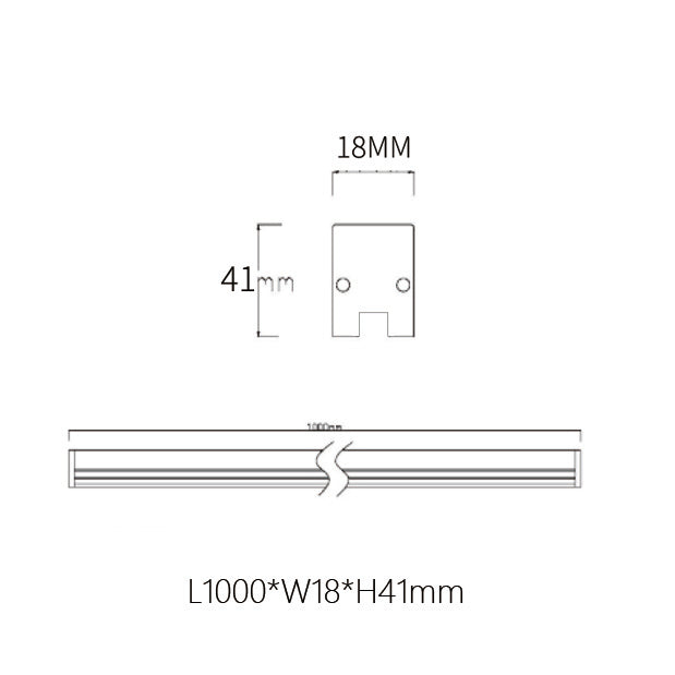 LED Linear Light HL-XTD-95 – DC24V IP65 Waterproof Outdoor Light