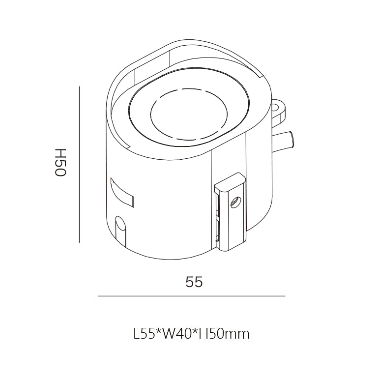 LED Chain Lamp HL-BZ40-3 Architectural Column Light