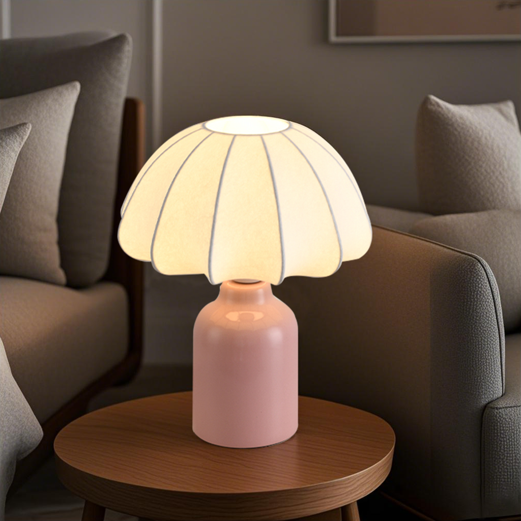 pink bedroom lamp bedside lamp
