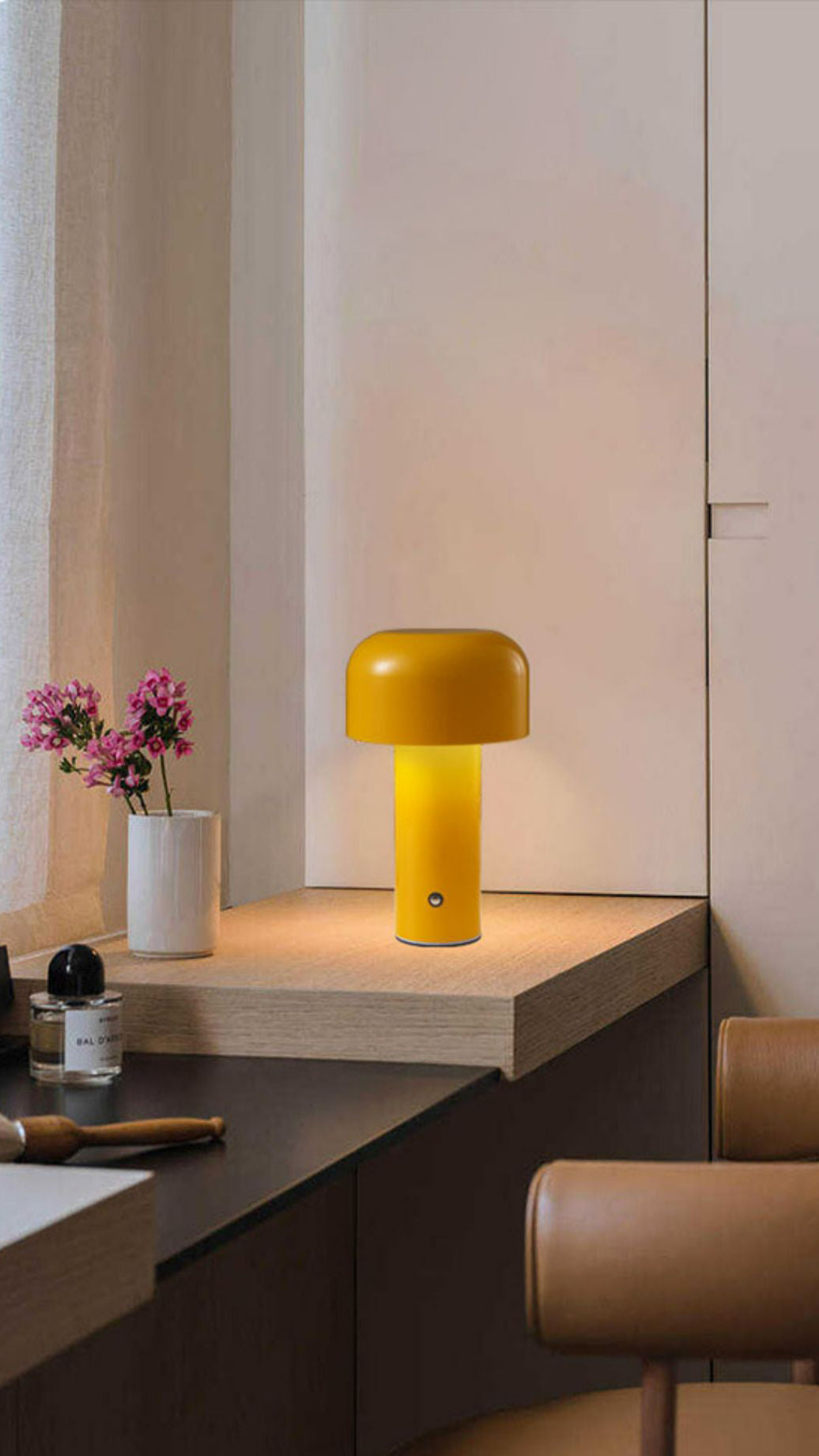 mushroom household rechargeable lamp