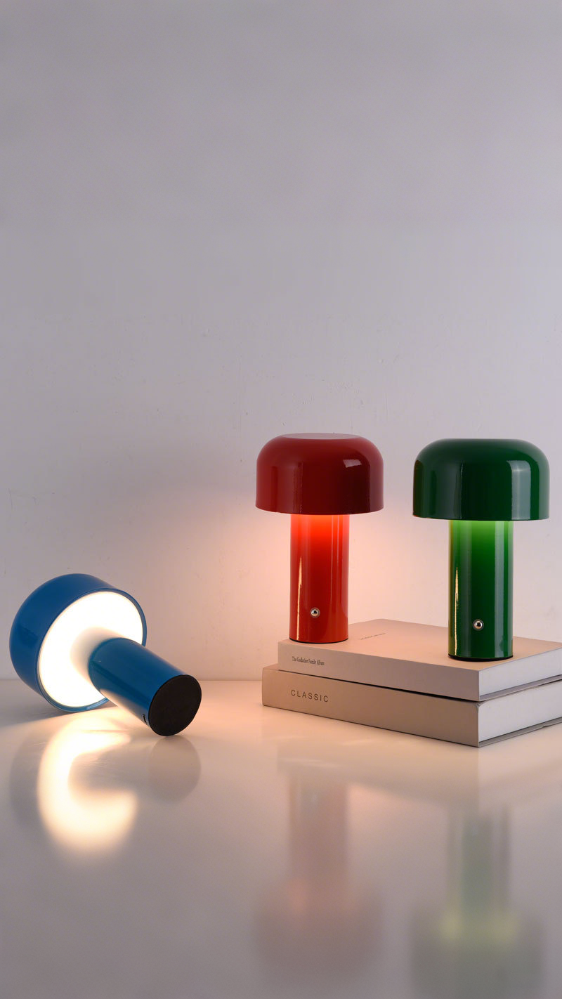 mushroom household rechargeable lamp