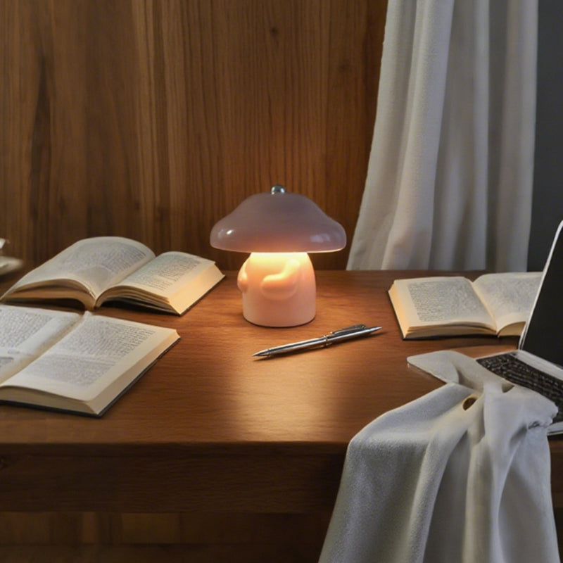 Mushroom pier-mushroom table lamp