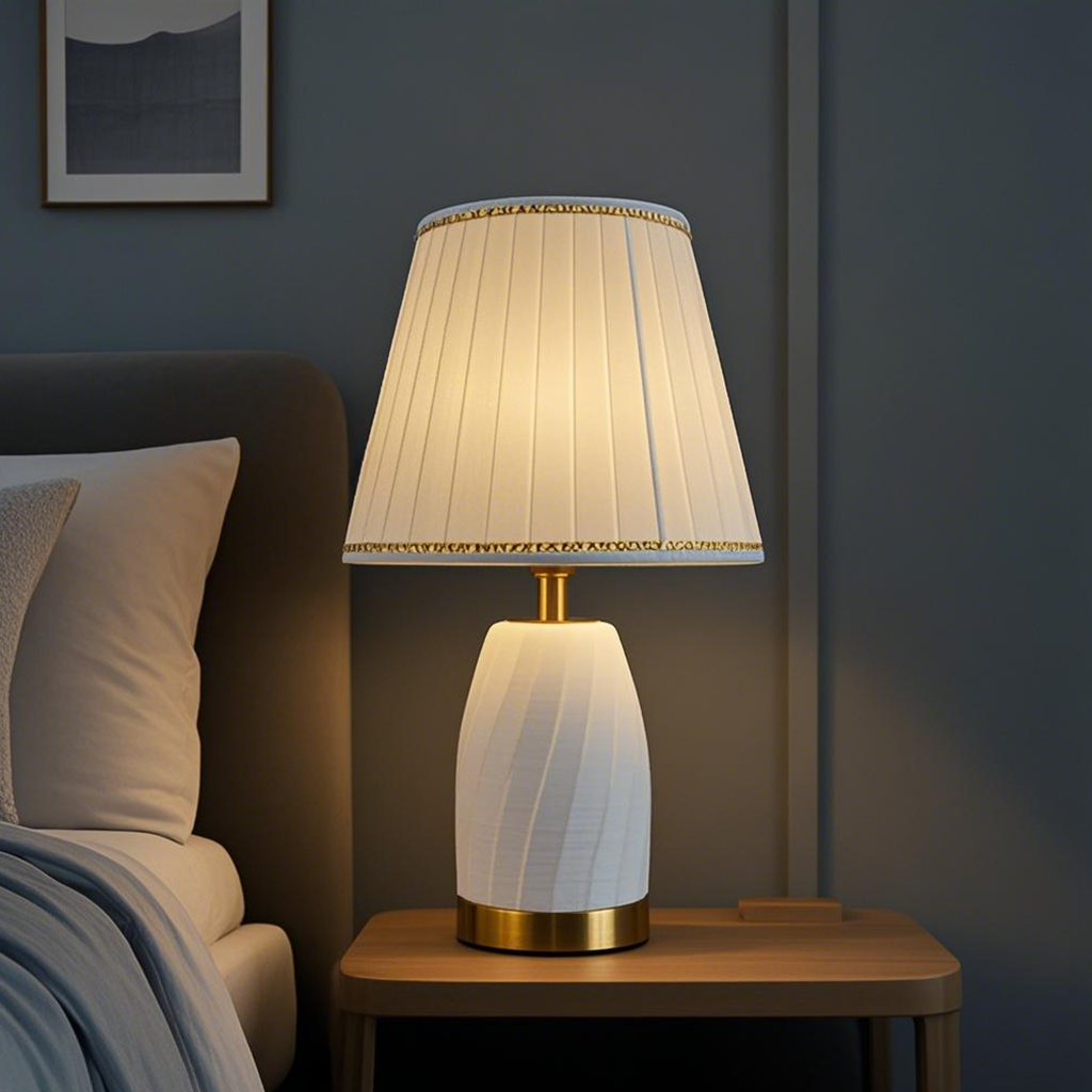 3D ceramic table lamp