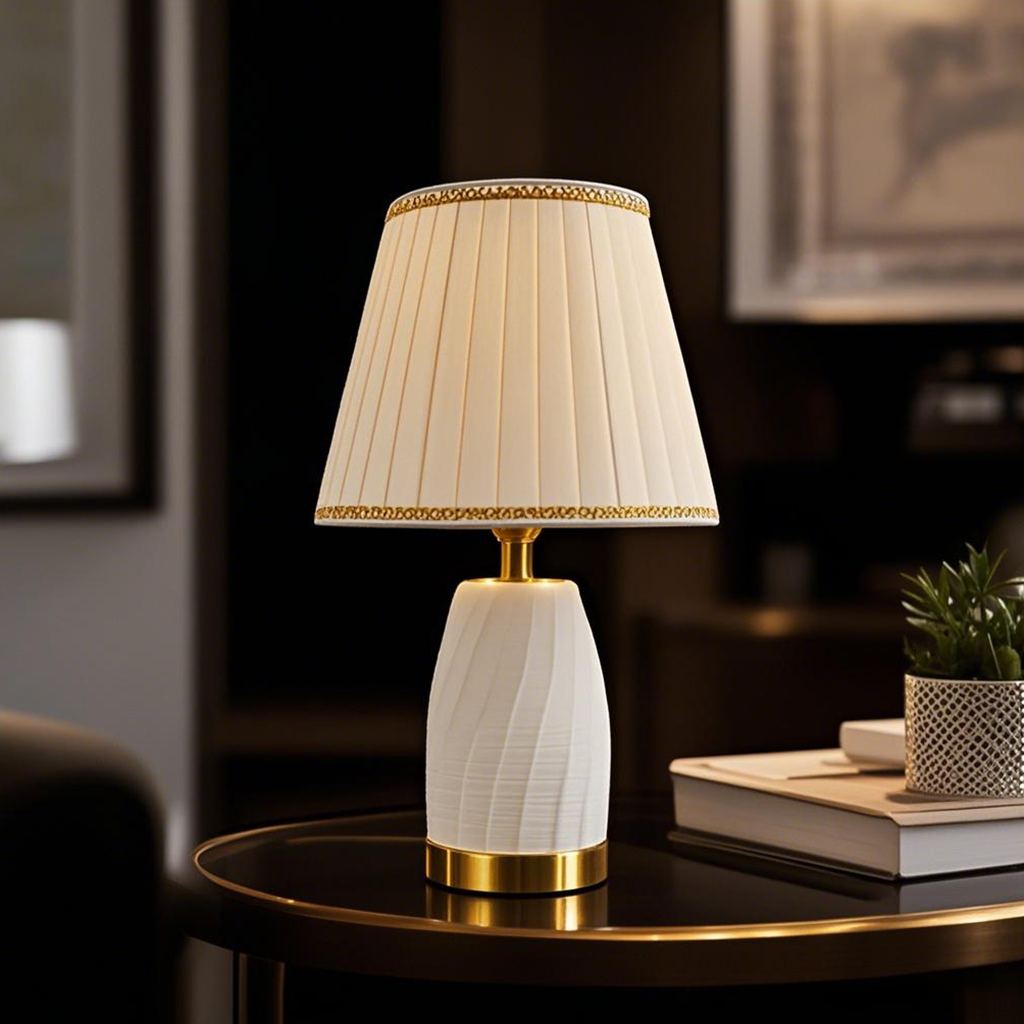 3D ceramic table lamp