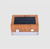 Solar outdoor light, household courtyard railing lighting, terrace waterproof wall light, human sensing light