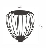 Outdoor waterproof courtyard light, villa lawn light, bird cage light