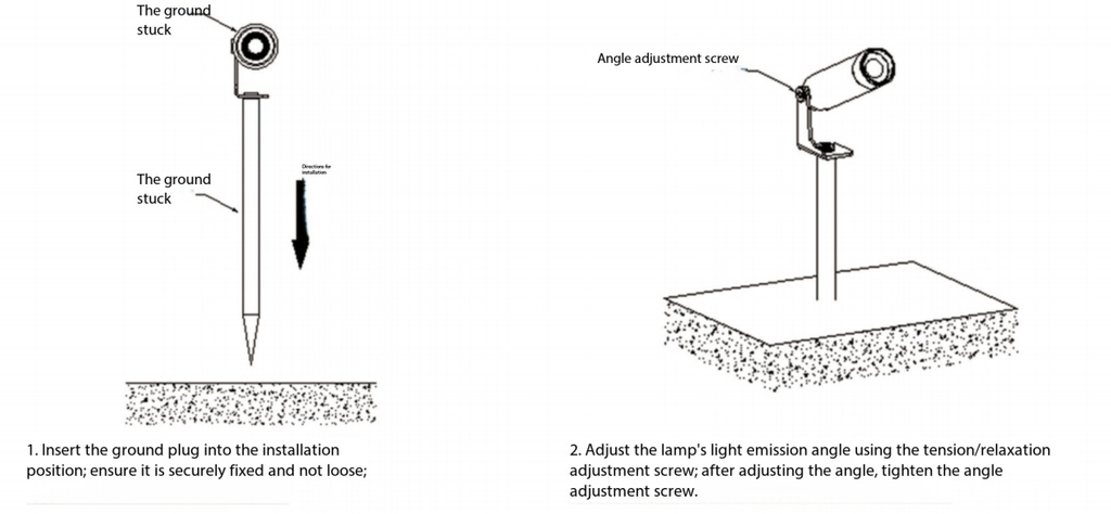 Outdoor Spotlight (HL-DCD100-3)