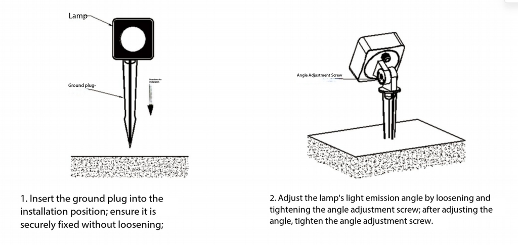 Outdoor Spotlight (HL-TGD704-8)