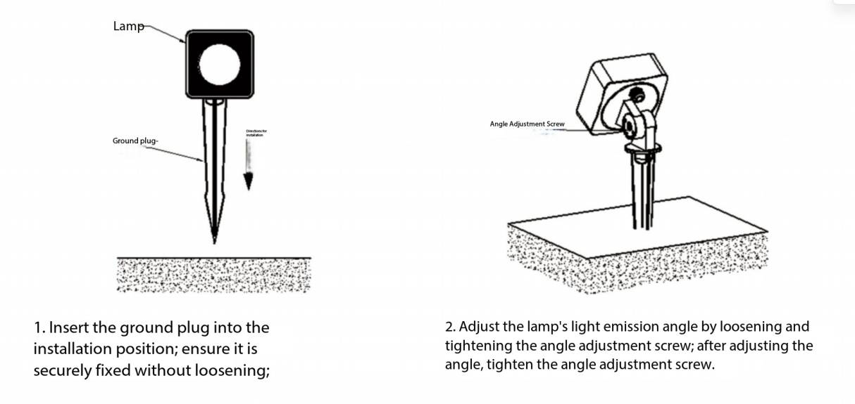Outdoor Spotlight (HL-TGD704-8)