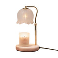 Aromatherapy melting wax lamp marble bottom
