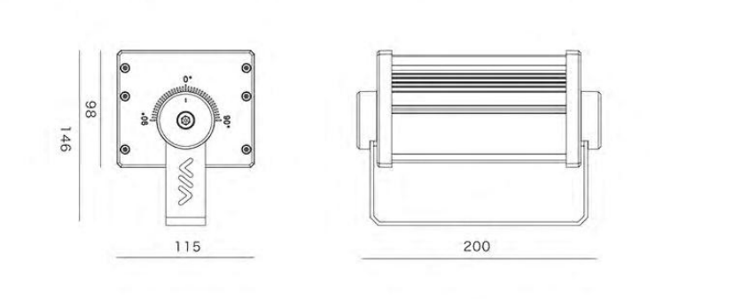 Outdoor Spotlight (HL-TG200-12)