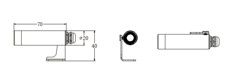 Outdoor Spotlight (HL-TGD70-3)