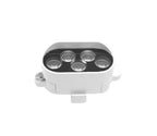 Landscape Tree Ring Lights Set of 9 Palm Tree Lights for Outdoor Garden IP65 Weatherproof(Warm White)