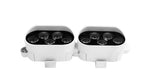 Landscape Tree Ring Lights Set of 9 Palm Tree Lights for Outdoor Garden IP65 Weatherproof(Warm White)