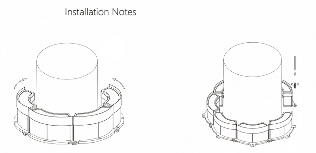 Curved Wall Washer Lighting (HL-TG380-24)