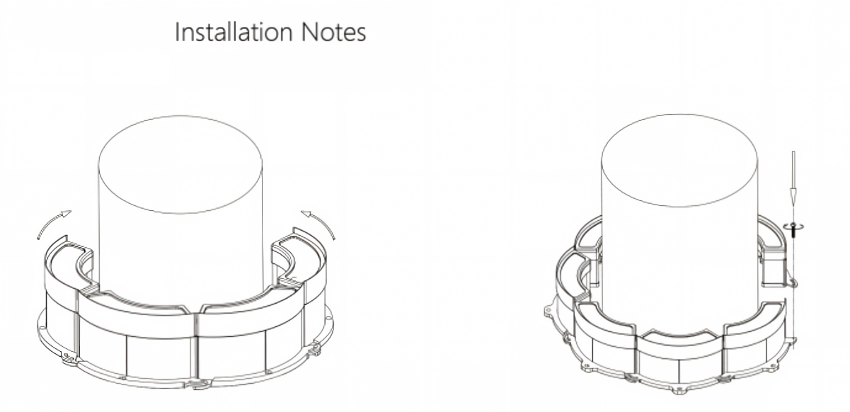Curved Wall Washer Lighting (HL-TG380-24)