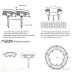 Curved Wall Washer Lighting (HL-TG300)