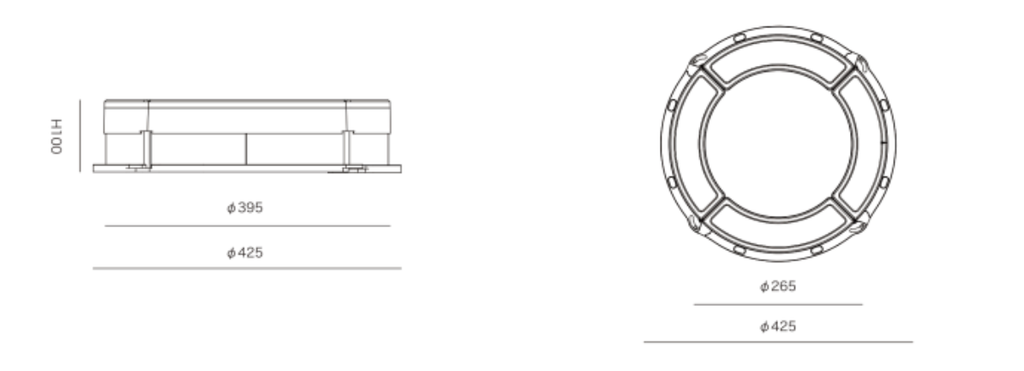 Curved Wall Washer Lighting (HL-TG425-18)