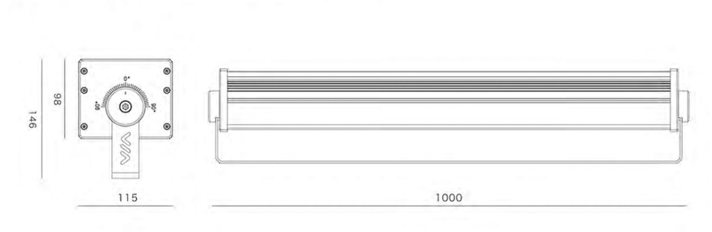 Rigid Linear Wall Washer (HL-XQ1000-96)