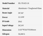 Curved Wall Washer Lighting (HL-TG425-18)