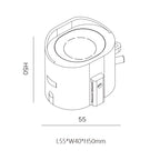 LED Chain Lamp HL-BZ40-3 Architectural Column Light