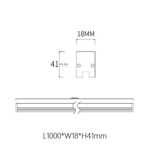 LED Linear Light HL-XTD-95 – DC24V IP65 Waterproof Outdoor Light