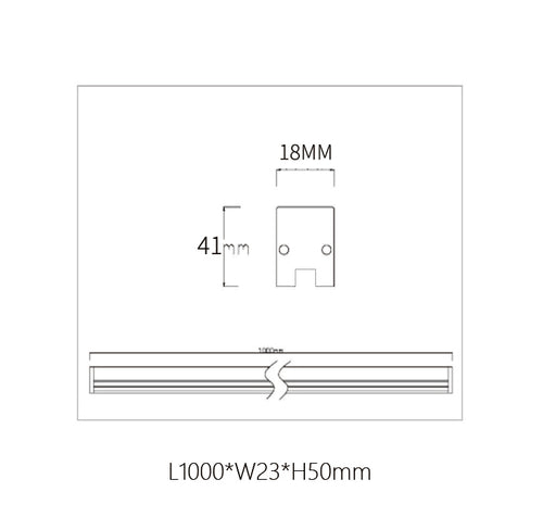 LED Linear Light | HL-XTD-97 | Waterproof Outdoor Light