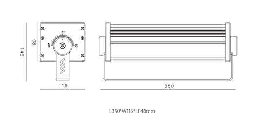 Flood Light HL-TG350-24 | 24W-36W | IP65 Waterproof