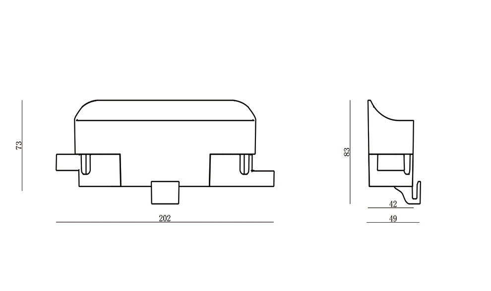 LED Chain Lamp | HL-BZ-40-4 | IP65 Outdoor Lighting