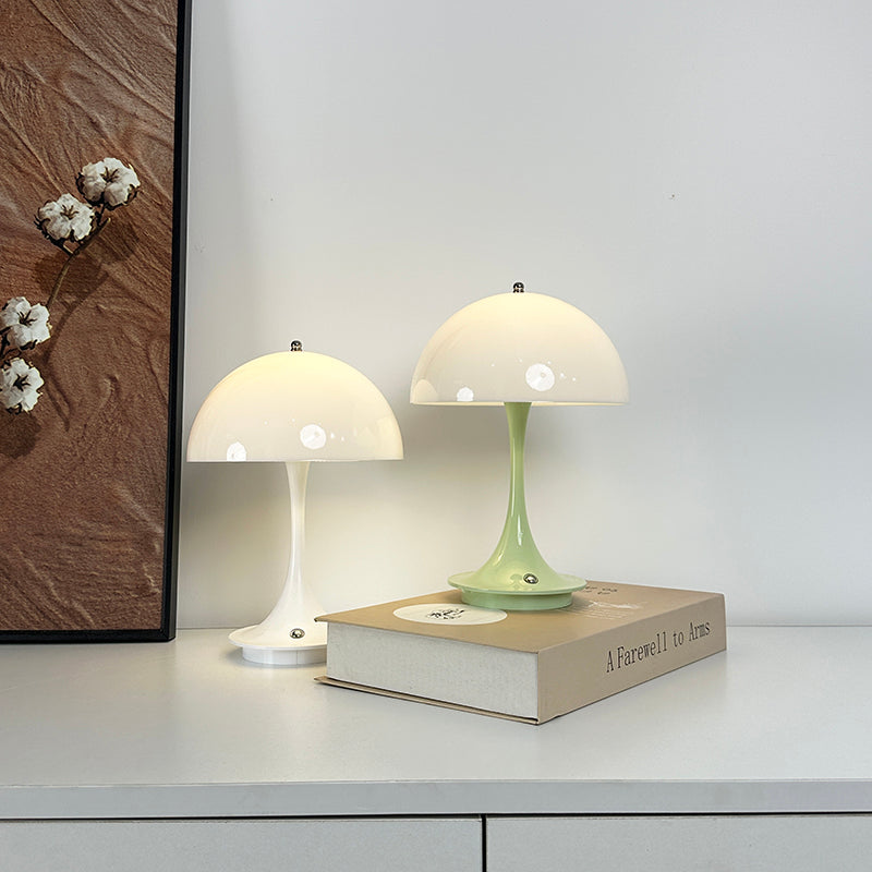 mushroom-shaped night light