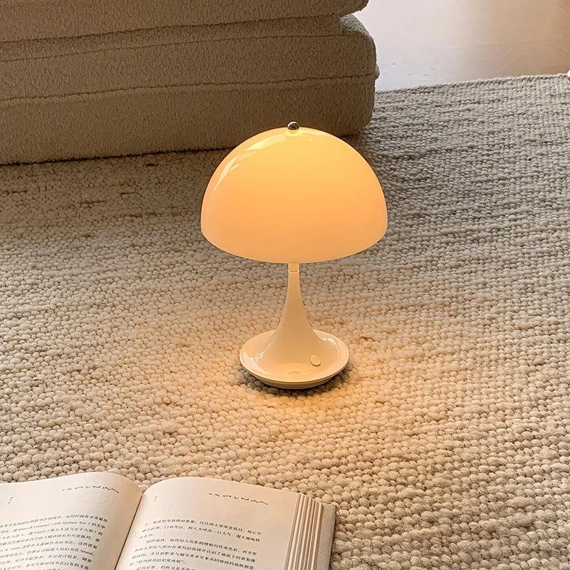 mushroom-shaped night light