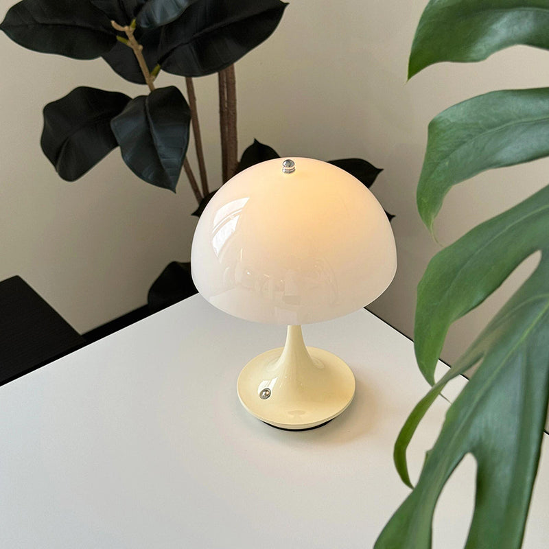 mushroom-shaped night light
